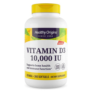 Witamina D3 Healthy Origins Vitamin D3 10000 IU 0 - Sklep Witaminki.pl