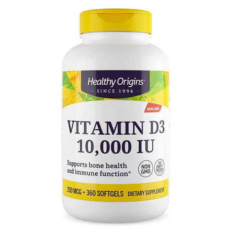 Witamina D3 Healthy Origins Vitamin D3 10000 IU 0 - Sklep Witaminki.pl