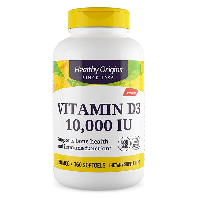 Witamina D3 Healthy Origins Vitamin D3 10000 IU 0 - Sklep Witaminki.pl