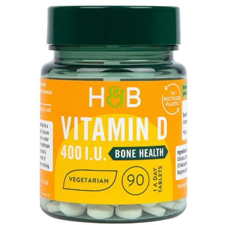 Witamina D3 Holland & Barrett Vitamin D 10mcg 90 tabs - Sklep Witaminki.pl