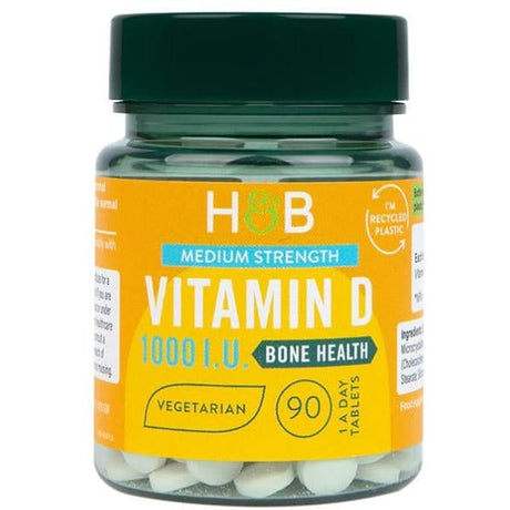 Witamina D3 Holland & Barrett Vitamin D 25mcg 90 tabs - Sklep Witaminki.pl