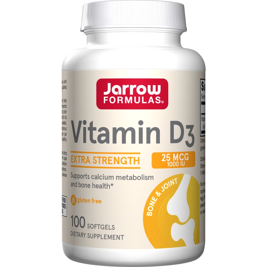 Witamina D3 Jarrow Formulas Vitamin D3 1000 IU 100 softgels - Sklep Witaminki.pl