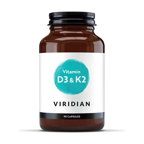Witamina D3 + K2 Viridian Vitamin D3 & K2 90 caps - Sklep Witaminki.pl