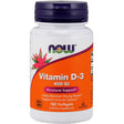 Witamina D3 NOW Foods Vitamin D-3 400 IU 180 softgels - Sklep Witaminki.pl