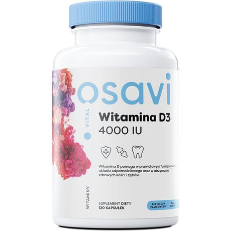 Witamina D3 Osavi Witamina D3 4000IU 120 softgels - Sklep Witaminki.pl