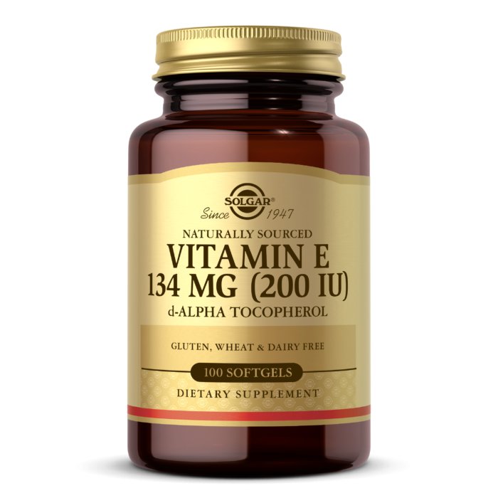 Witamina E Solgar Vitamin E 134 mg 200 IU 100 softgels - Sklep Witaminki.pl