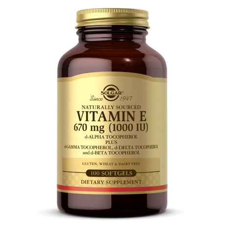 Witamina E Solgar Vitamin E 670 mg 1000 IU 100 softgels - Sklep Witaminki.pl