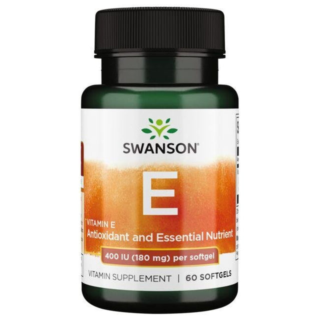 Witamina E Swanson Vitamin E 400 IU 60 softgels - Sklep Witaminki.pl