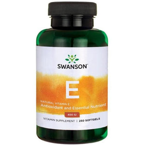 Witamina E Swanson Vitamin E 400 IU Natural 250 softgels - Sklep Witaminki.pl