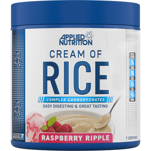 Witaminy i suplementy diety Applied Nutrition Cream of Rice Raspberry Ripple 210 g - Sklep Witaminki.pl