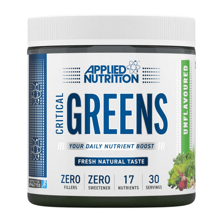 Witaminy i suplementy diety Applied Nutrition Critical Greens 150 g Unflavoured - Sklep Witaminki.pl