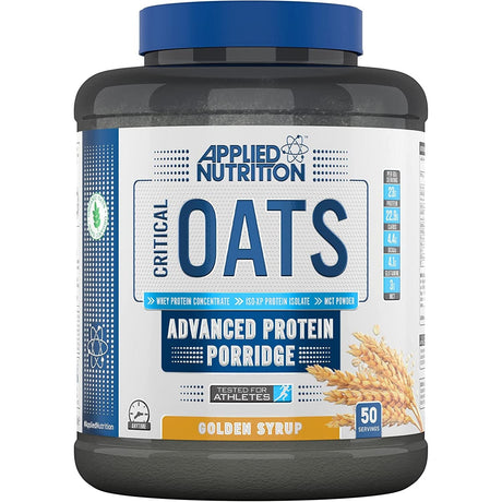 Witaminy i suplementy diety Applied Nutrition Critical Oats Protein Porridge Golden Syrup 3000 g - Sklep Witaminki.pl