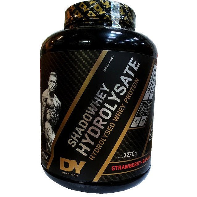 Witaminy i suplementy diety Dorian Yates Shadowhey Hydrolysate Strawberry-Banana 2270 g - Sklep Witaminki.pl