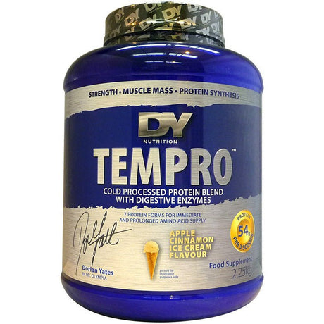 Witaminy i suplementy diety Dorian Yates Tempro Chocolate Coconut Ice Cream 2250 g - Sklep Witaminki.pl