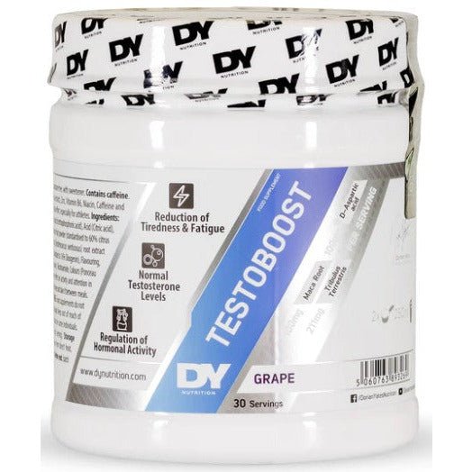 Witaminy i suplementy diety Dorian Yates Testoboost Grape 270 g - Sklep Witaminki.pl