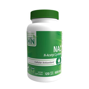 Witaminy i suplementy diety Health Thru Nutrition NAC N-Acetyl Cysteine 600mg 120 vcaps - Sklep Witaminki.pl