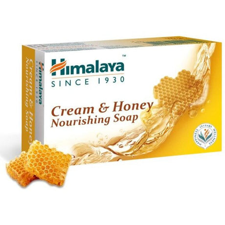 Witaminy i suplementy diety Himalaya Cream & Honey Nourishing Soap 75 g - Sklep Witaminki.pl