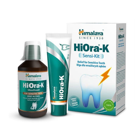 Witaminy i suplementy diety Himalaya HiOra-K Zestaw Sensitive 50 g + 150 ml - Sklep Witaminki.pl