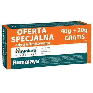 Witaminy i suplementy diety Himalaya Rumalaya Gel 60 g - Sklep Witaminki.pl