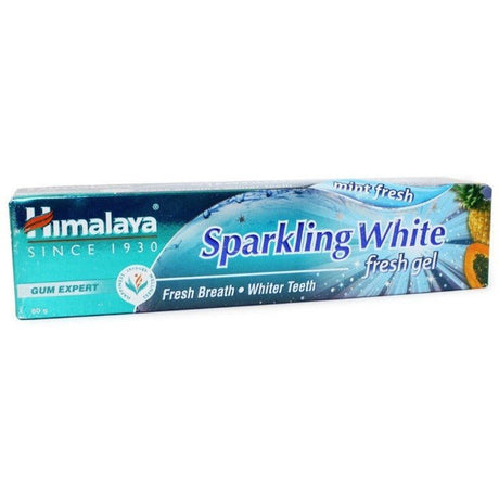 Witaminy i suplementy diety Himalaya Żel do zębów Sparkling White 80 g - Sklep Witaminki.pl