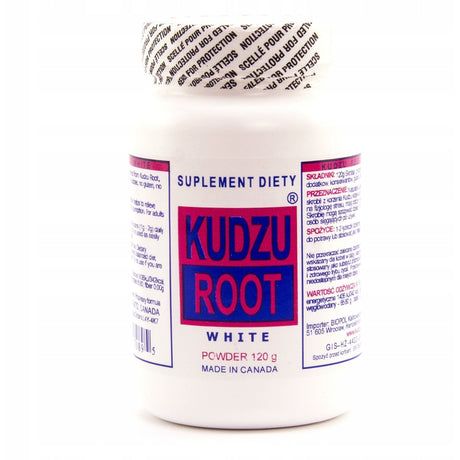 Witaminy i suplementy diety K BIO+ Kudzu Root White 120 g - Sklep Witaminki.pl