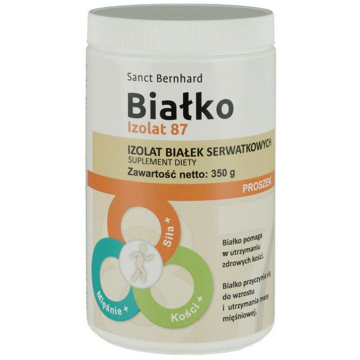 Witaminy i suplementy diety Kräuterhaus Białko Izolat 87 350 g - Sklep Witaminki.pl