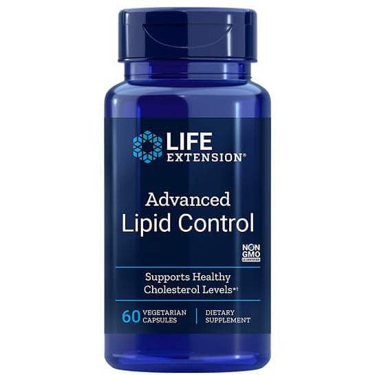 Witaminy i suplementy diety Life Extension Advanced Lipid Control 60 vcaps - Sklep Witaminki.pl