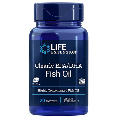 Witaminy i suplementy diety Life Extension Clearly EPA/DHA 120 softgels - Sklep Witaminki.pl