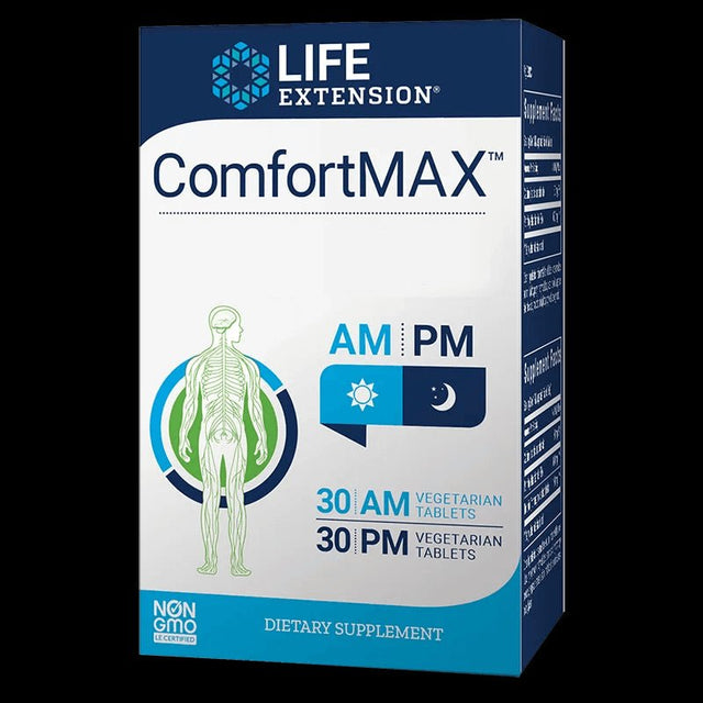 Witaminy i suplementy diety Life Extension ComfortMAX ™ 30 tabs - Sklep Witaminki.pl