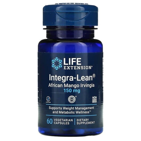 Witaminy i suplementy diety Life Extension Integra-Lean African Mango Irvingia 150mg 60 vcaps - Sklep Witaminki.pl