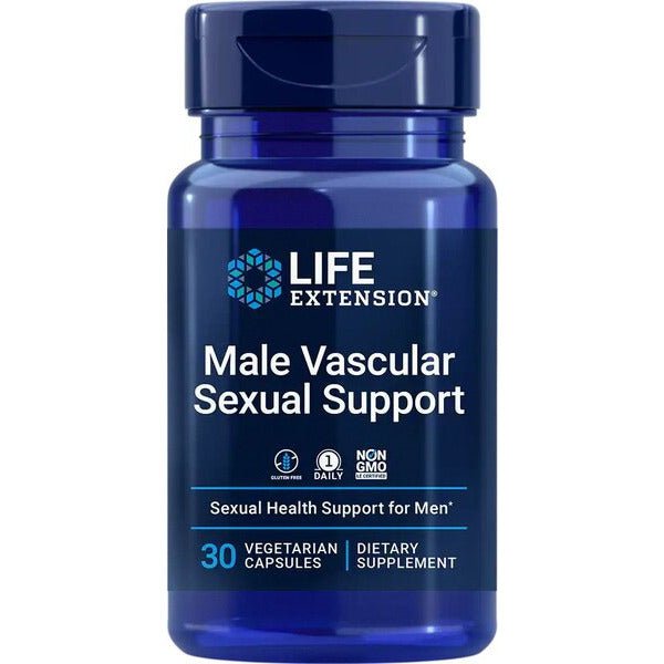 Witaminy i suplementy diety Life Extension Male Vascular Sexual Support 30 vcaps - Sklep Witaminki.pl