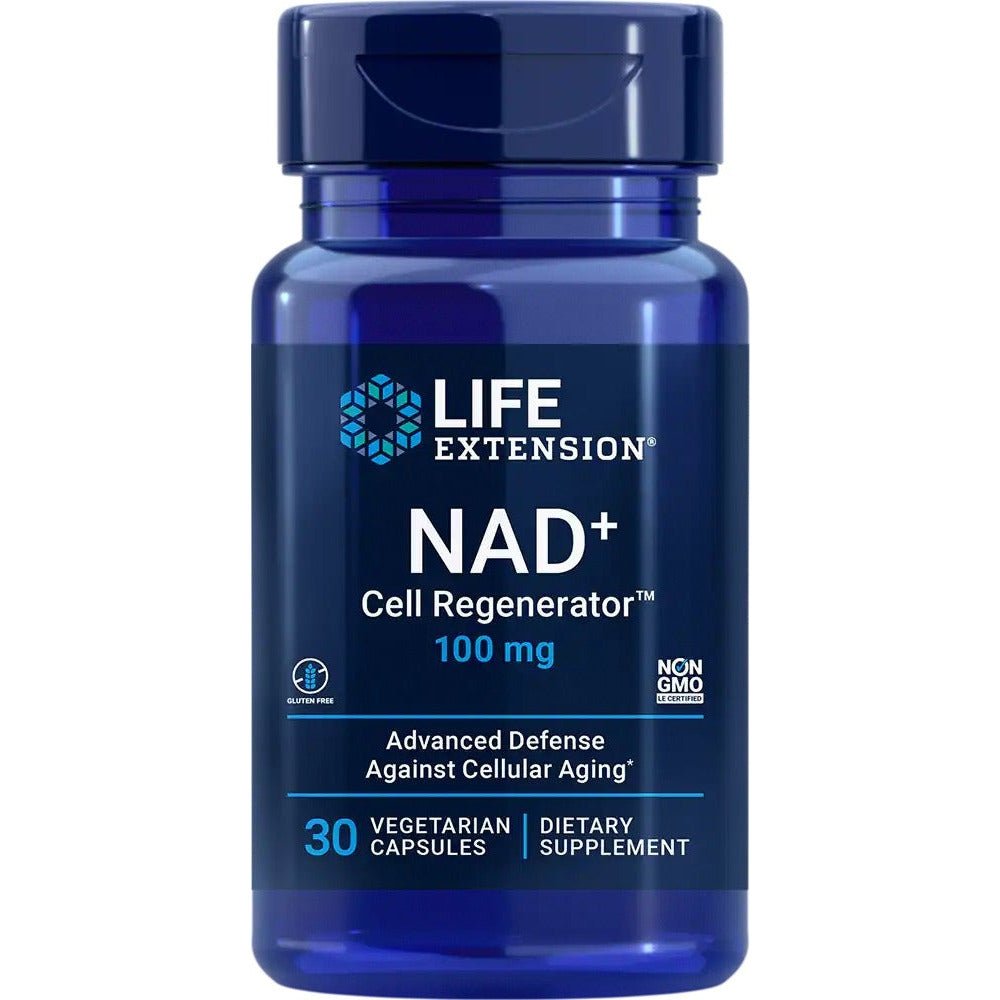 Witaminy i suplementy diety Life Extension NAD+ Cell Regenerator 100 mg 30 caps - Sklep Witaminki.pl