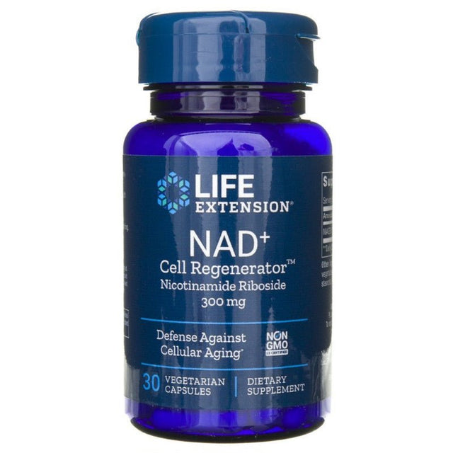 Witaminy i suplementy diety Life Extension NAD+ Cell Regenerator 300 mg 30 caps - Sklep Witaminki.pl