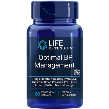 Witaminy i suplementy diety Life Extension Optimal BP Management 60 vegetarian tabs - Sklep Witaminki.pl