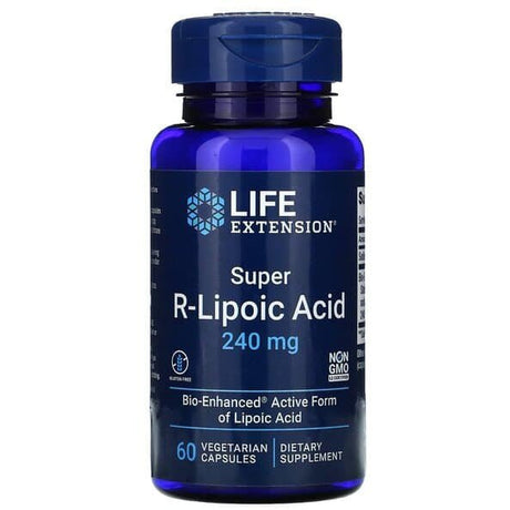 Witaminy i suplementy diety Life Extension Super R-Lipoic Acid 240 mg 60 vcaps - Sklep Witaminki.pl