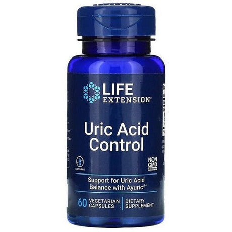 Witaminy i suplementy diety Life Extension Uric Acid Control 60 vcaps - Sklep Witaminki.pl