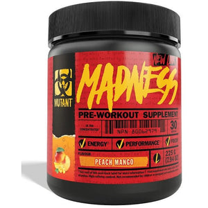 Witaminy i suplementy diety Mutant Mutant Madness Peach Mango 225g - Sklep Witaminki.pl