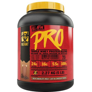 Witaminy i suplementy diety Mutant PRO Rich Chocolate Milk 2270 g - Sklep Witaminki.pl