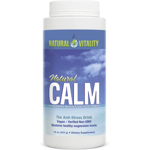 Witaminy i suplementy diety Natural Vitality Natural Calm 226 g Unflavored - Sklep Witaminki.pl
