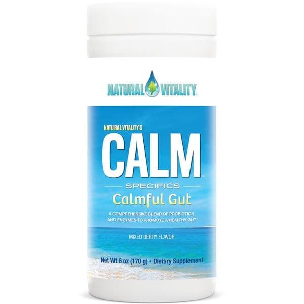 Witaminy i suplementy diety Natural Vitality Natural Vitality Calm Specifics Calmful Gut 170 g - Sklep Witaminki.pl