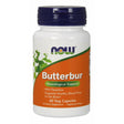 Witaminy i suplementy diety NOW Foods Butterbur 60 vcaps - Sklep Witaminki.pl