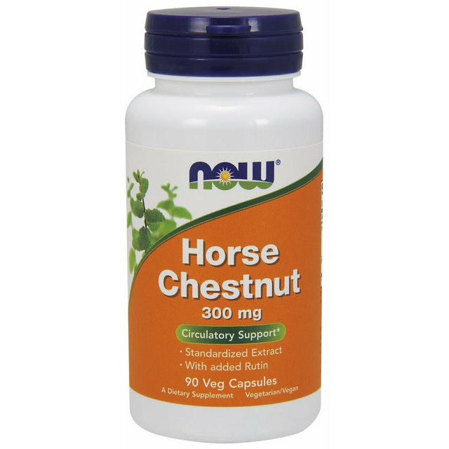 Witaminy i suplementy diety NOW Foods Horse Chestnut 300mg 90 vcaps - Sklep Witaminki.pl