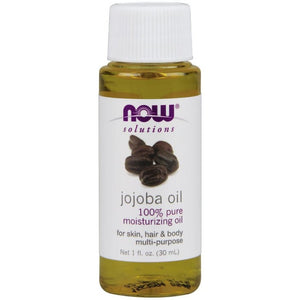 Witaminy i suplementy diety NOW Foods Jojoba Oil 100% Pure 30 ml - Sklep Witaminki.pl