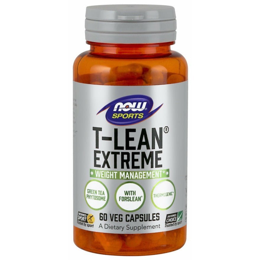 Witaminy i suplementy diety NOW Foods T-Lean Extreme 60 vcaps - Sklep Witaminki.pl