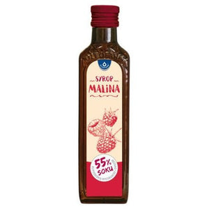 Witaminy i suplementy diety Oleofarm Syrop malina 250 ml - Sklep Witaminki.pl