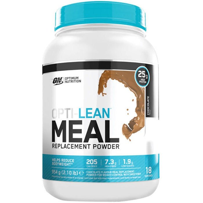 Witaminy i suplementy diety Optimum Nutrition Opti Lean Meal Replacement Powder Chocolate 954 g - Sklep Witaminki.pl