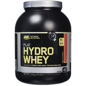 Witaminy i suplementy diety Optimum Nutrition Platinum Hydrowhey Milk Chocolate 1600 g - Sklep Witaminki.pl