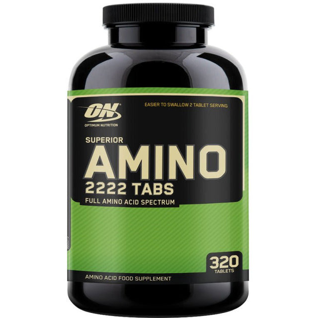 Witaminy i suplementy diety Optimum Nutrition Superior Amino 2222 320 tabs - Sklep Witaminki.pl