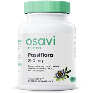 Witaminy i suplementy diety Osavi Passiflora 250mg 120 vegan caps - Sklep Witaminki.pl