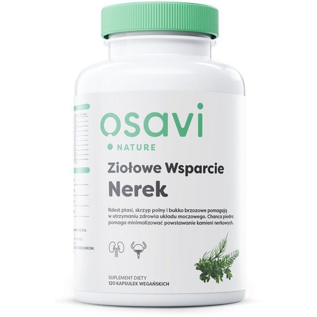 Witaminy i suplementy diety Osavi Ziołowe Wsparcie Nerek 120 vegan caps - Sklep Witaminki.pl